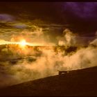 Gewitter im Norris Geysir Basin