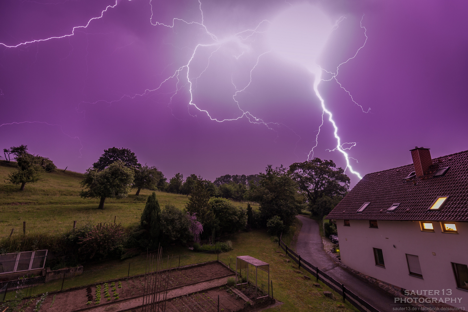 Gewitter im Odenwald