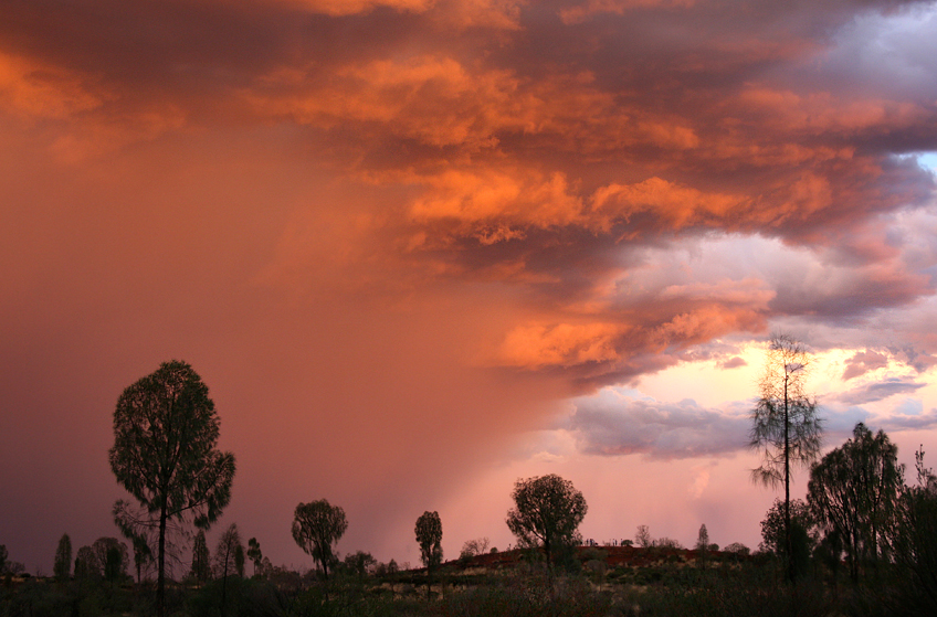 Gewitter im Outback