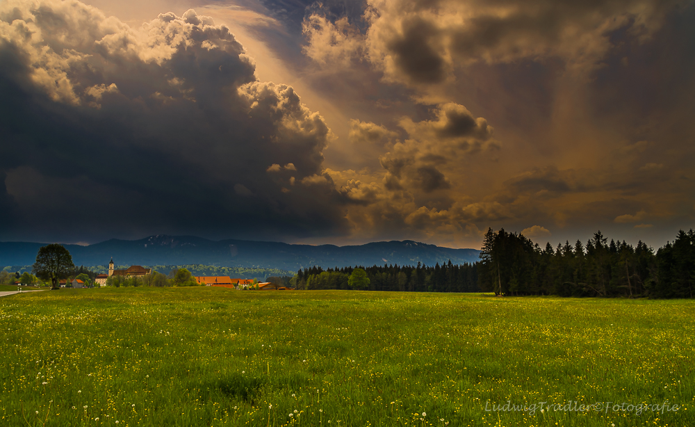 Gewitter im Pfaffenwinkel Foto Bild landschaft Gewitter im Pfaffenwinkel Foto Bild landschaft