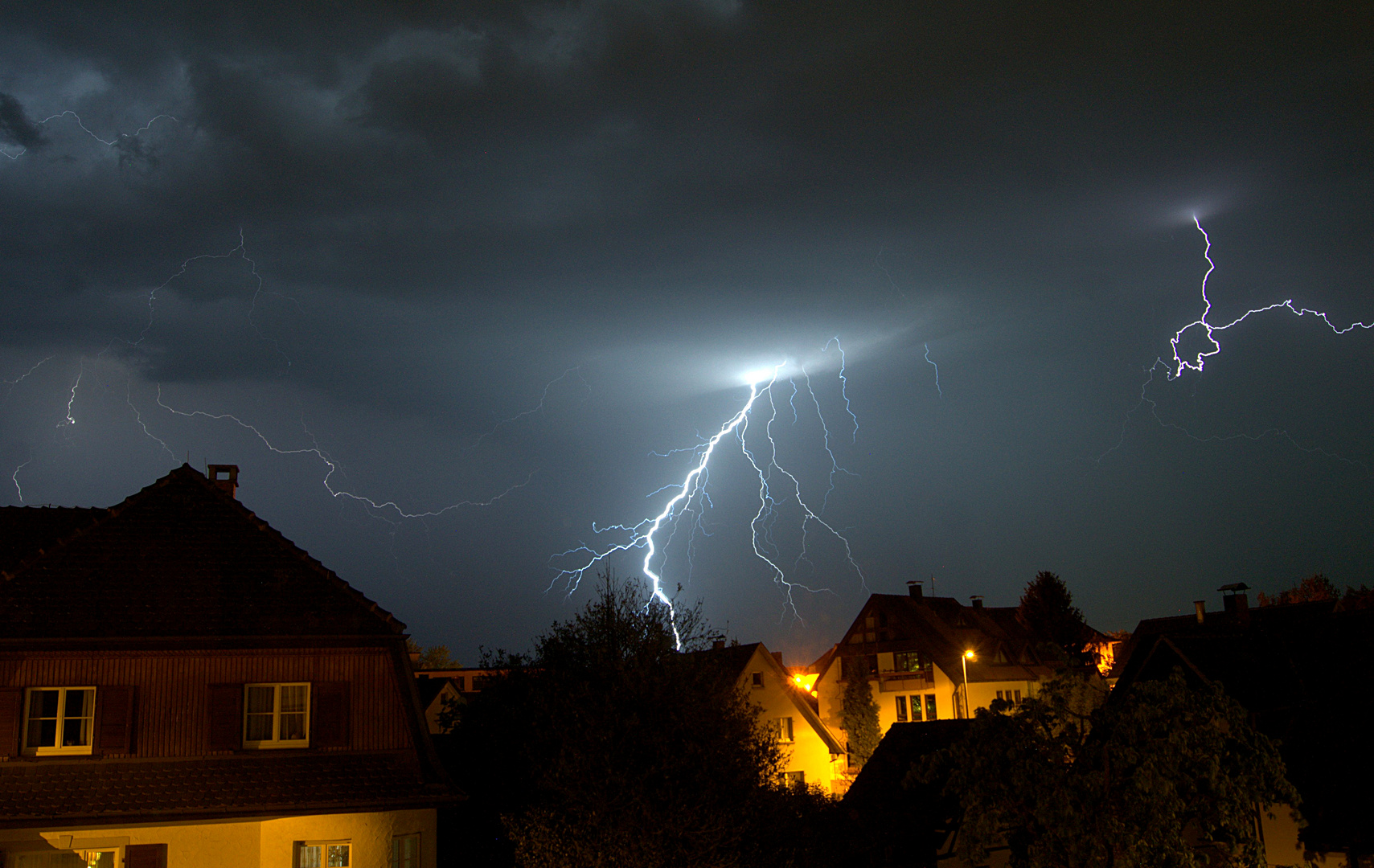 Gewitter im Schwarzwald