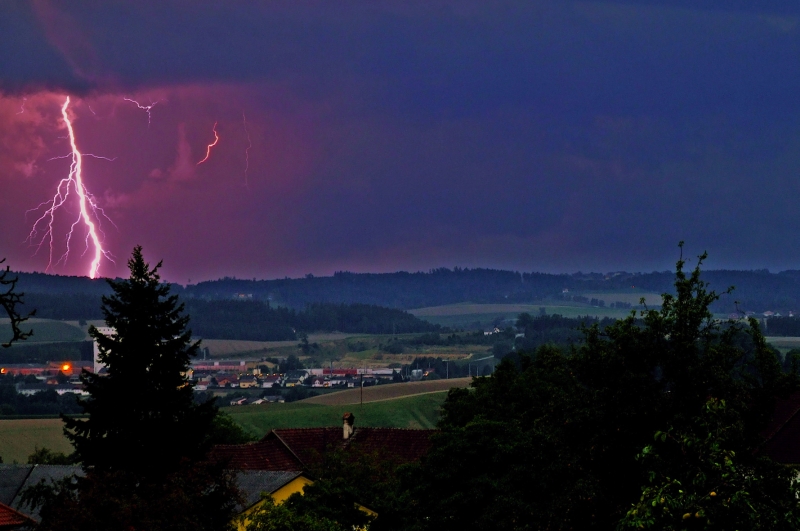 Gewitter im Sommer 2007