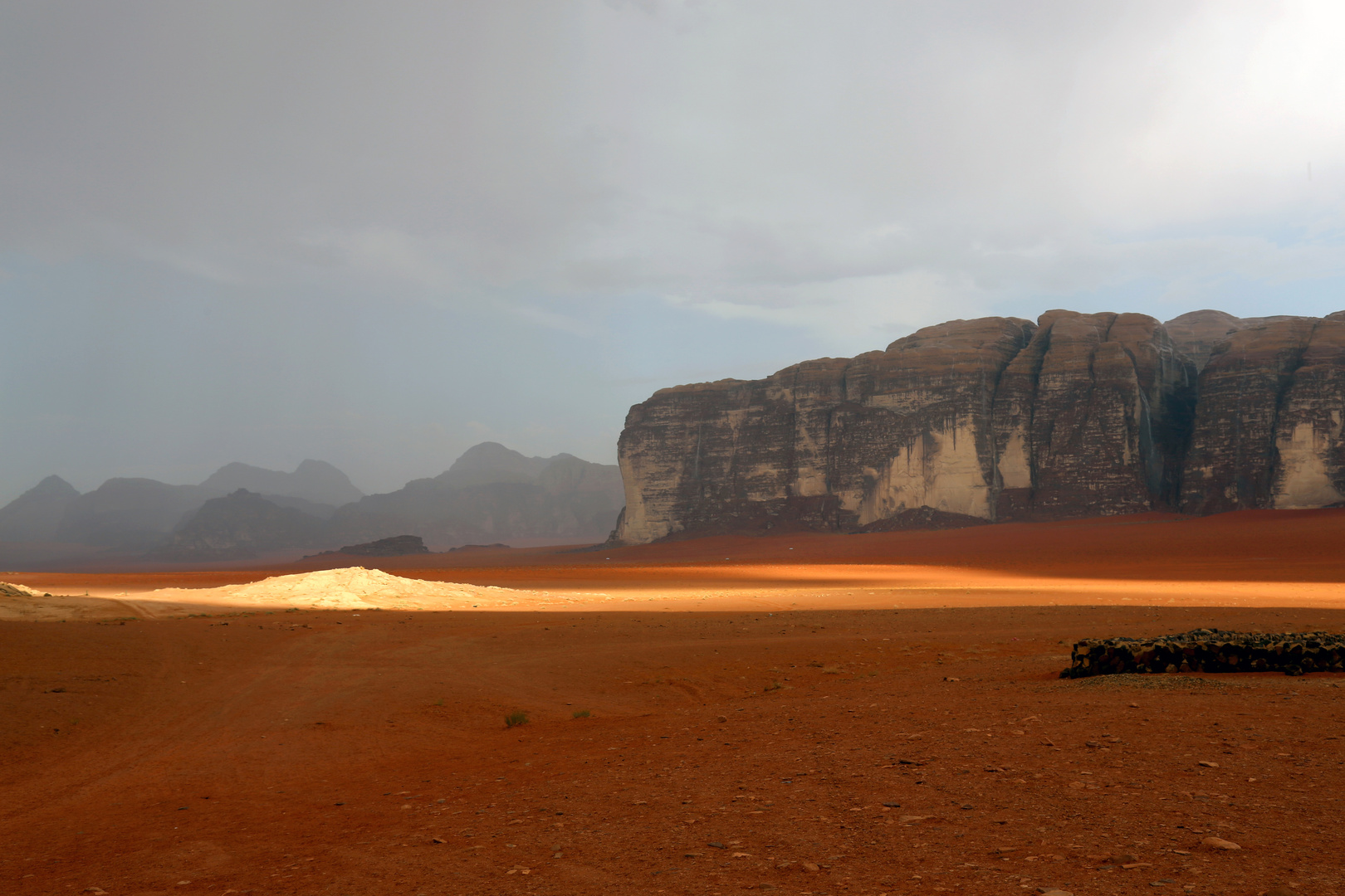 Gewitter im Wadi Rum