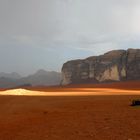 Gewitter im Wadi Rum