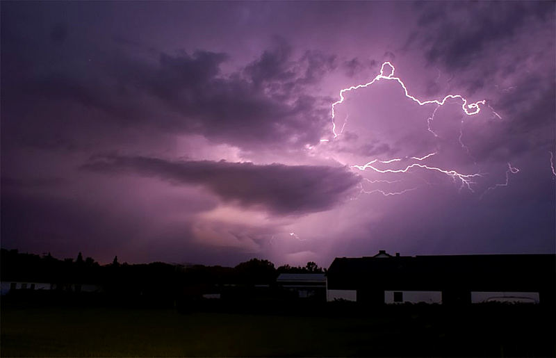 Gewitter im Westen von München