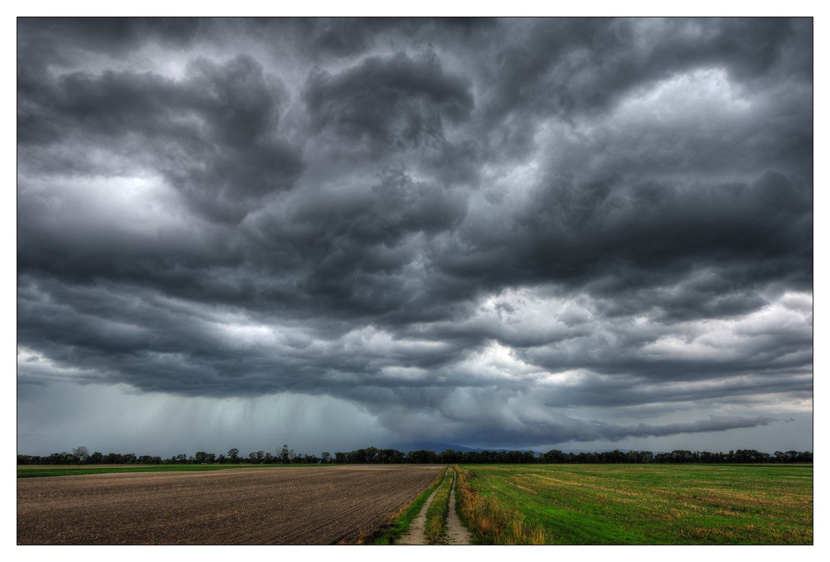 Gewitter im Wiener Becken