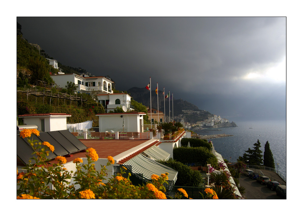 Gewitter in Amalfi