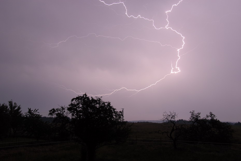 Gewitter in Befort (Luxemburg) 3