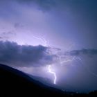 Gewitter in den Alpen