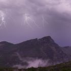 Gewitter in den Bergen