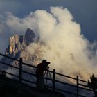 Gewitter in den Dolomiten