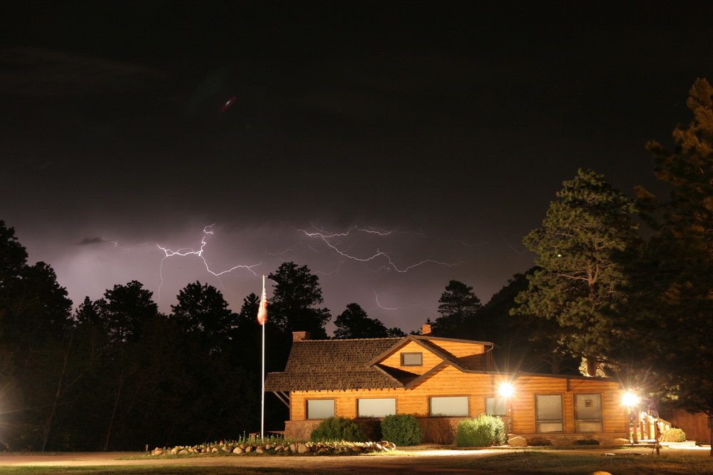 Gewitter in den Rockys