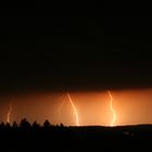 Gewitter in der Eifel --> Fotografiert von Bergneustadt auf dem Dümpel