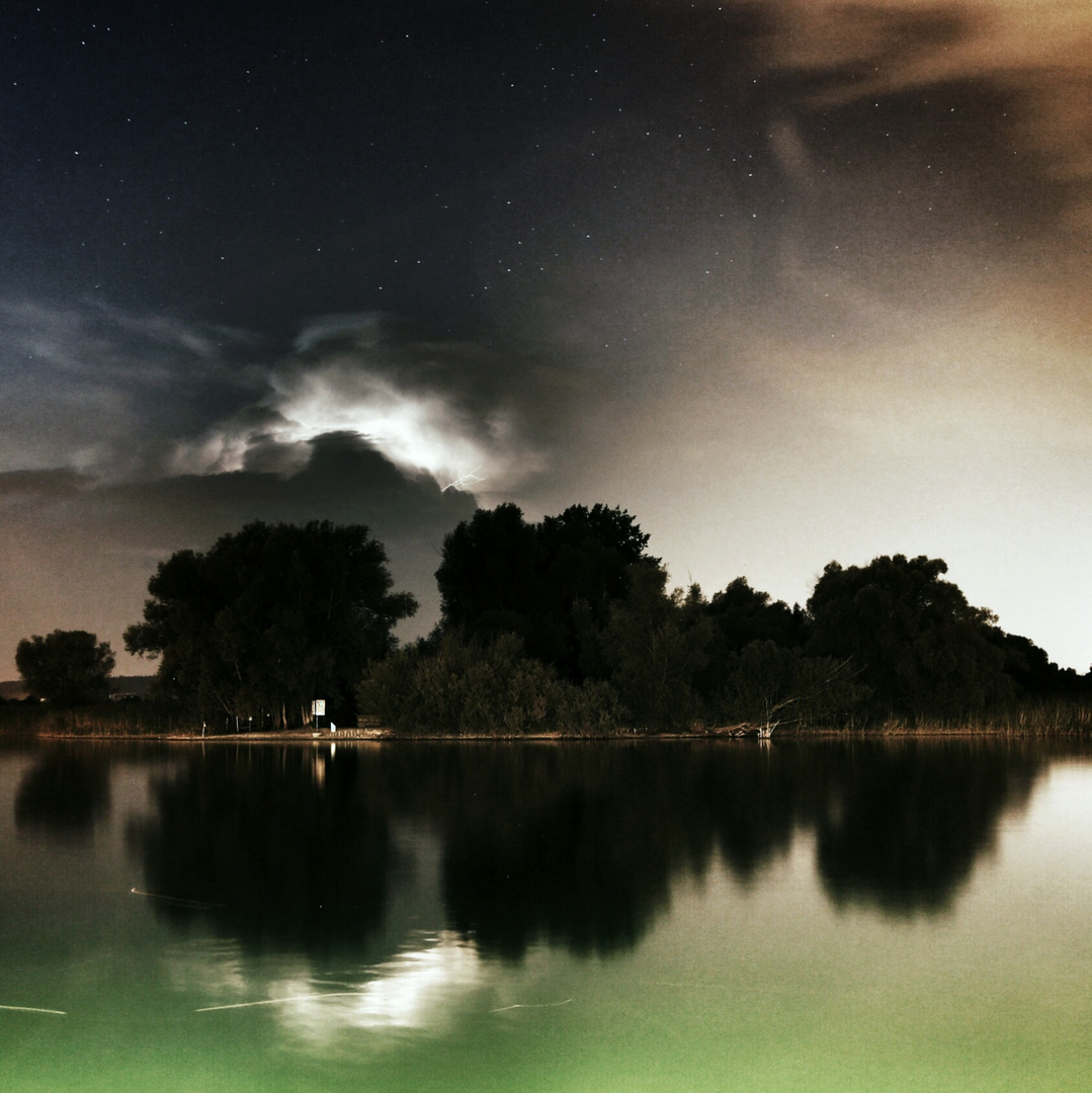 Gewitter in der Ferne