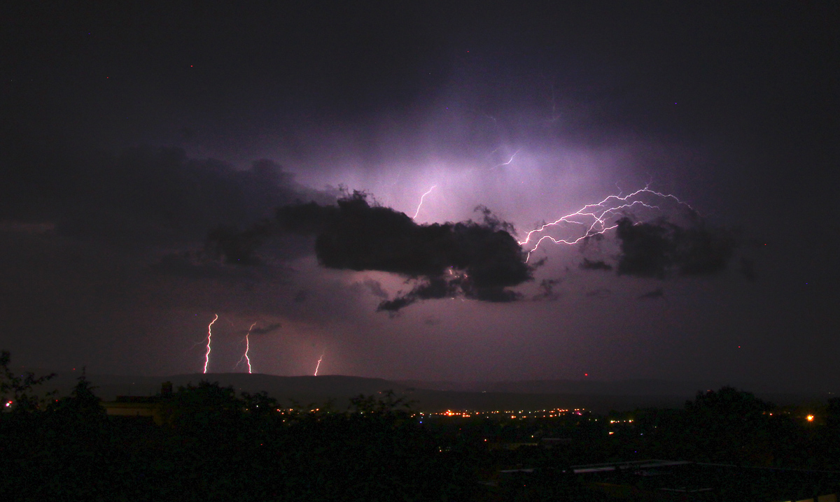 " Gewitter in der Frankenalb "