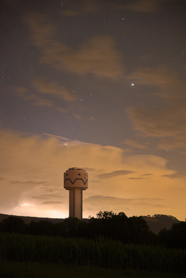 Gewitter in der Nacht