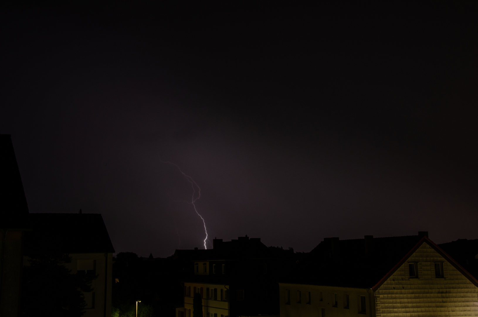 Gewitter in der Nacht