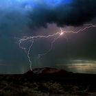 Gewitter in der Nähe des Lake Powell