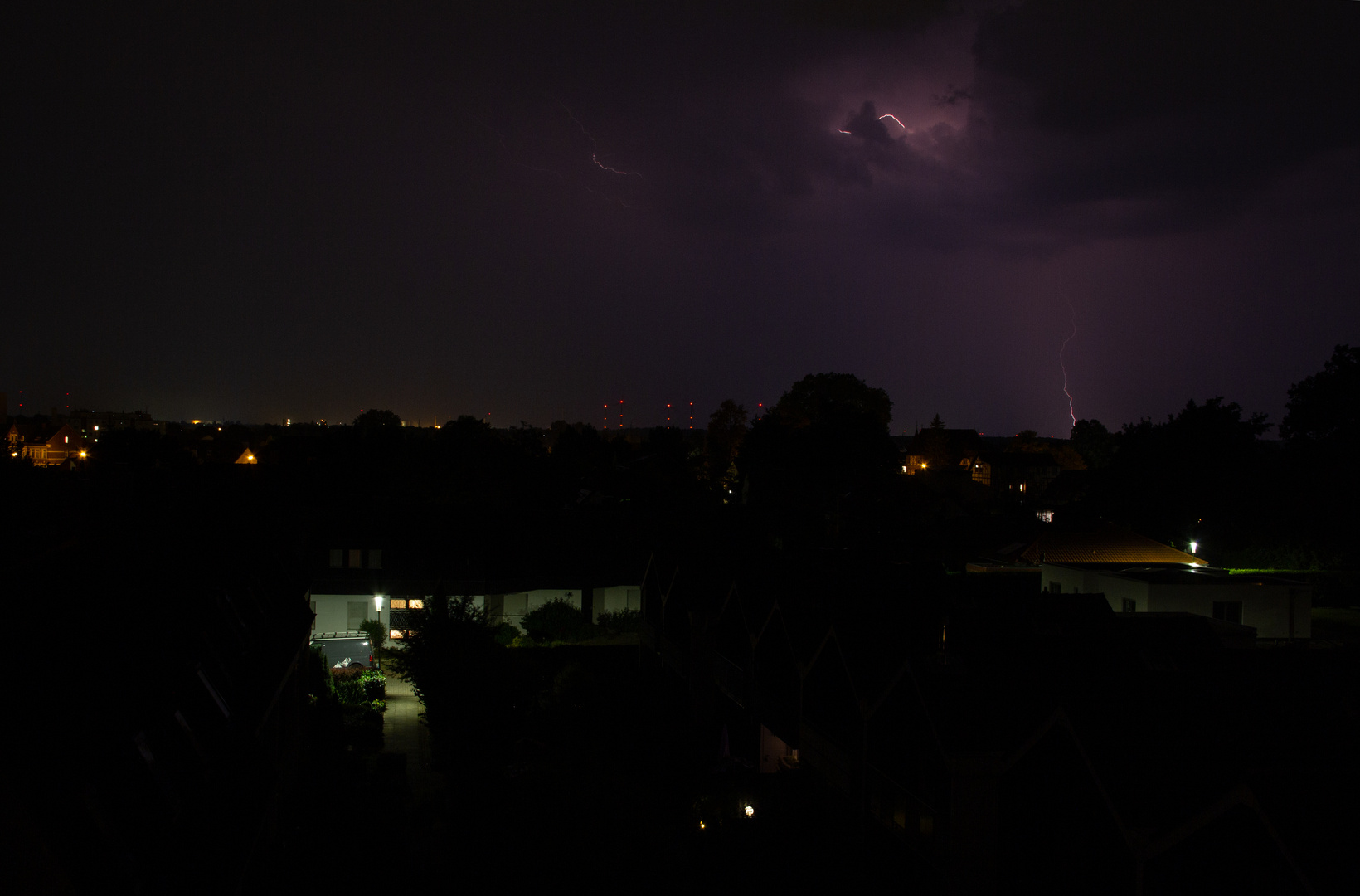 Gewitter in der Nähe von Wolfenbüttel