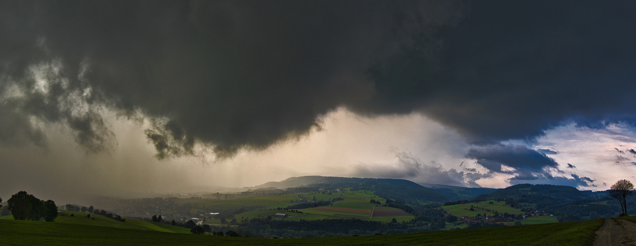 Gewitter in der Rhön