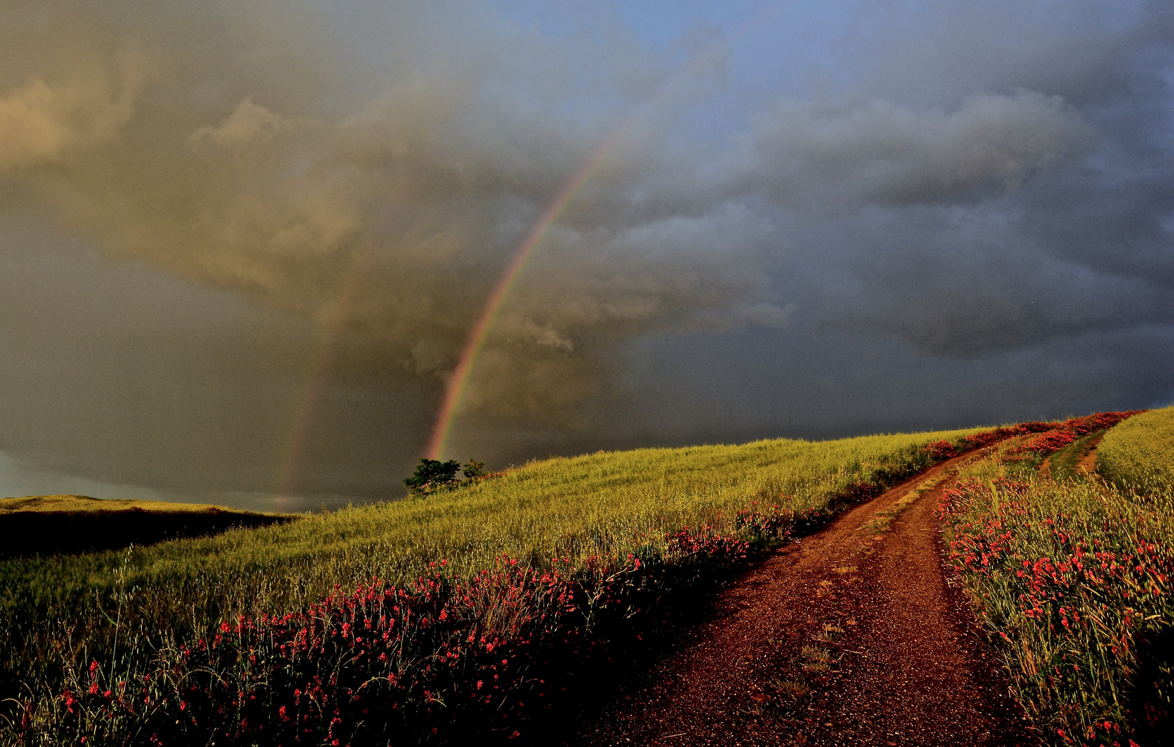 Gewitter in der Toscana