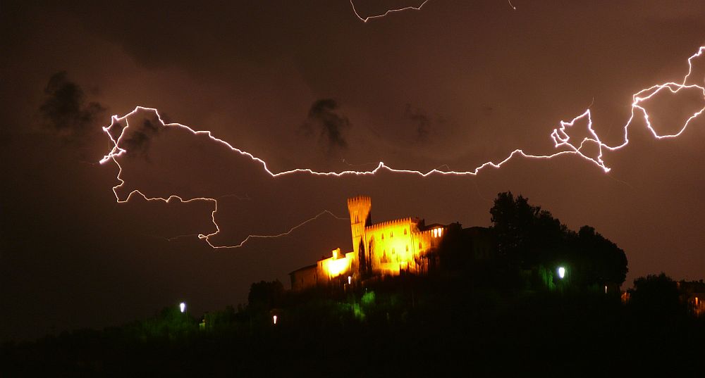 Gewitter in der Toskana