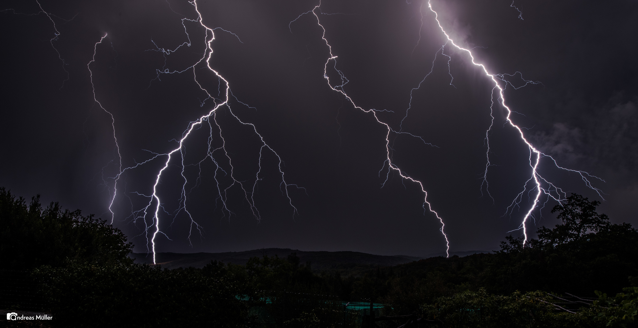 Gewitter in der Toskana