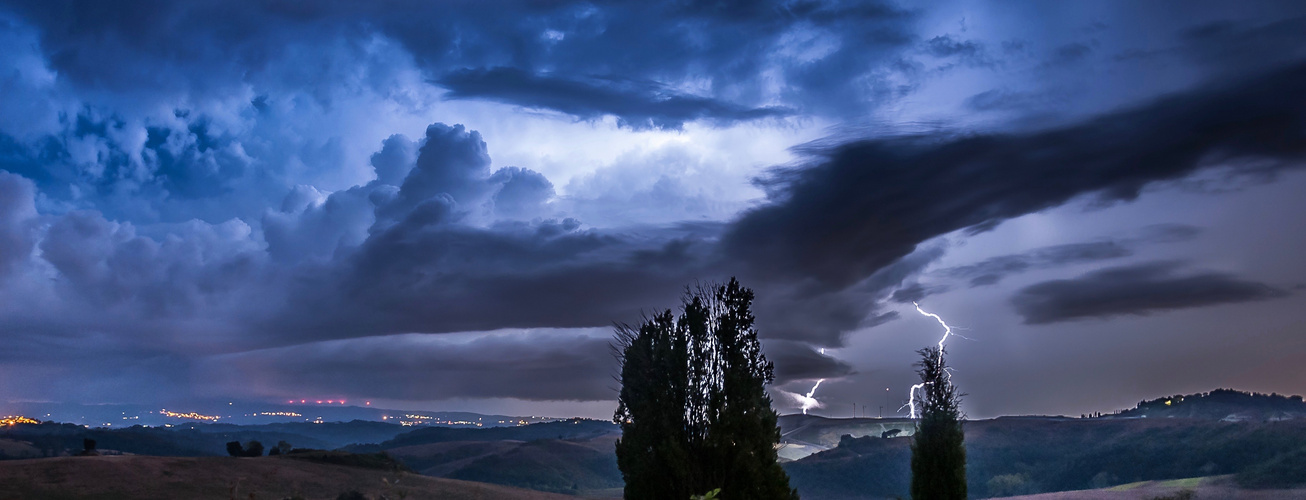 Gewitter in der Toskana