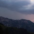 Gewitter in die Berge 