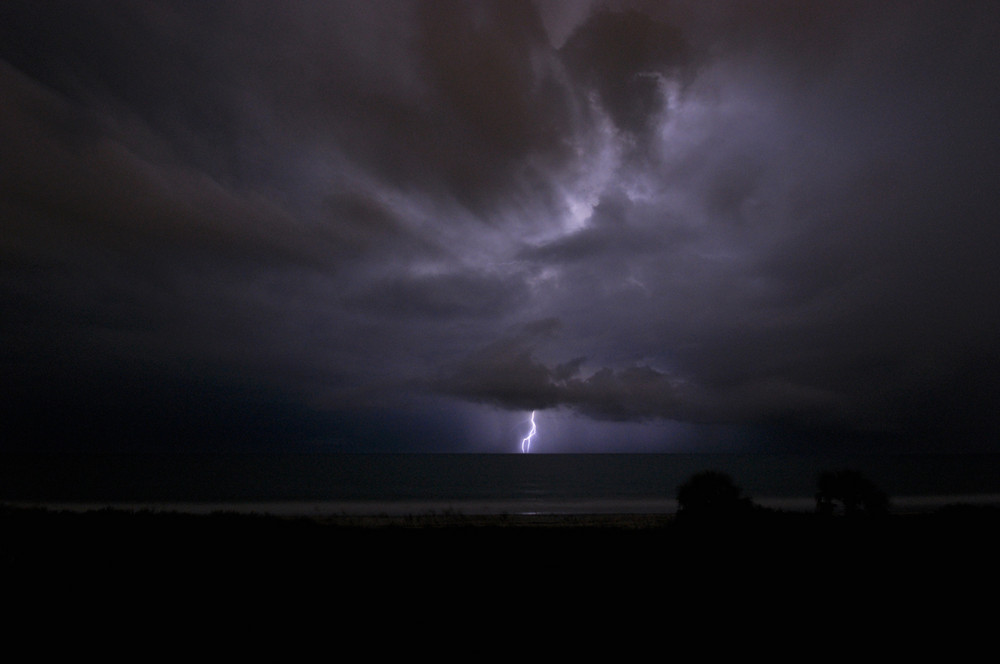 Gewitter in Florida überm Atlantik II