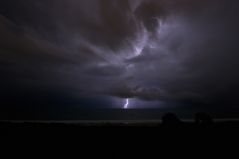 Gewitter in Florida überm Atlantik II