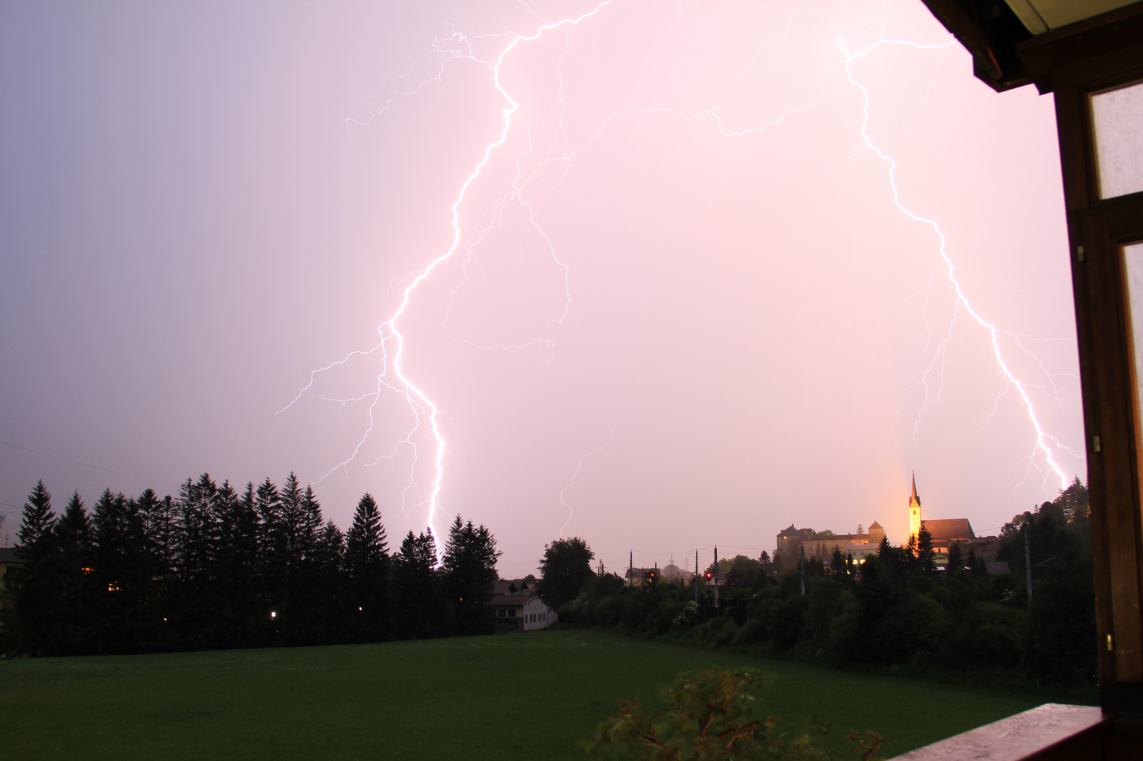 Gewitter in Golling