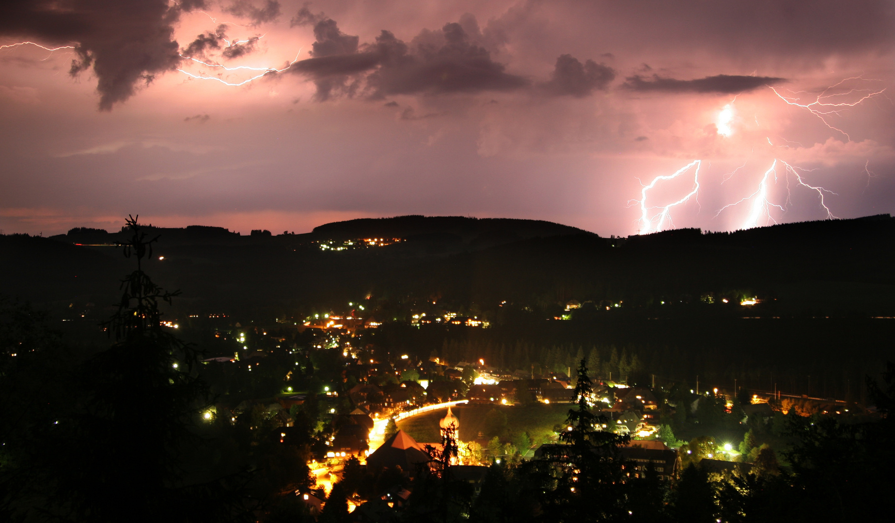 Gewitter in Hinterzarten