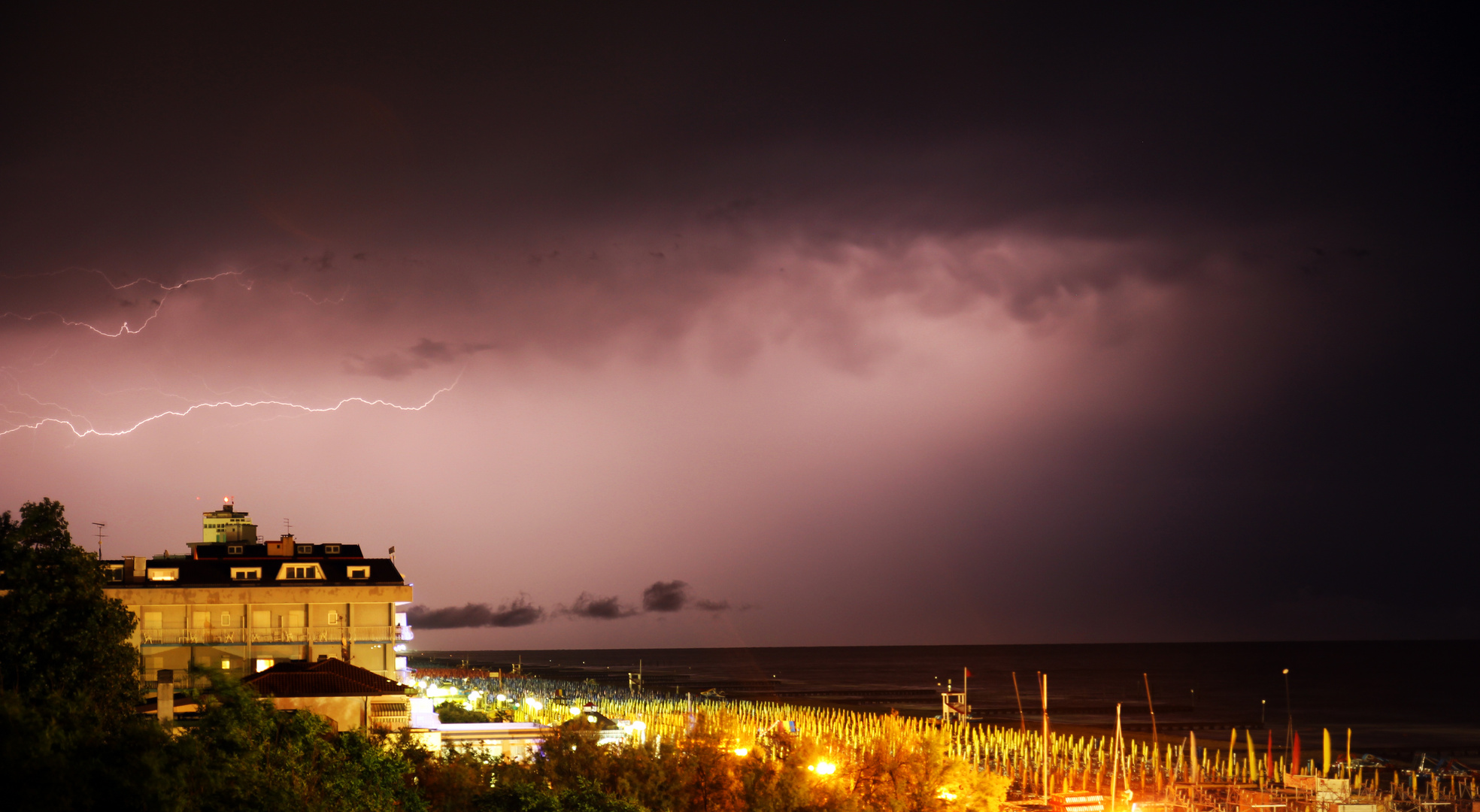 Gewitter in Jesolo