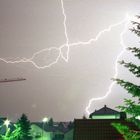 Gewitter in Lampertheim