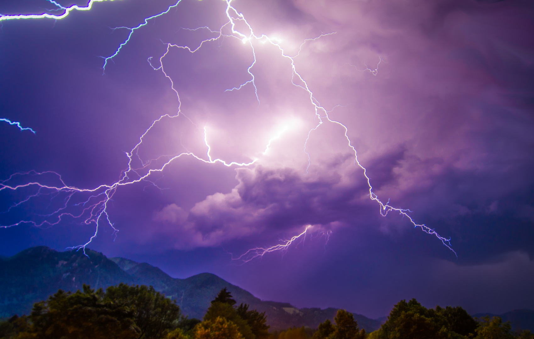 Gewitter in Lenggries