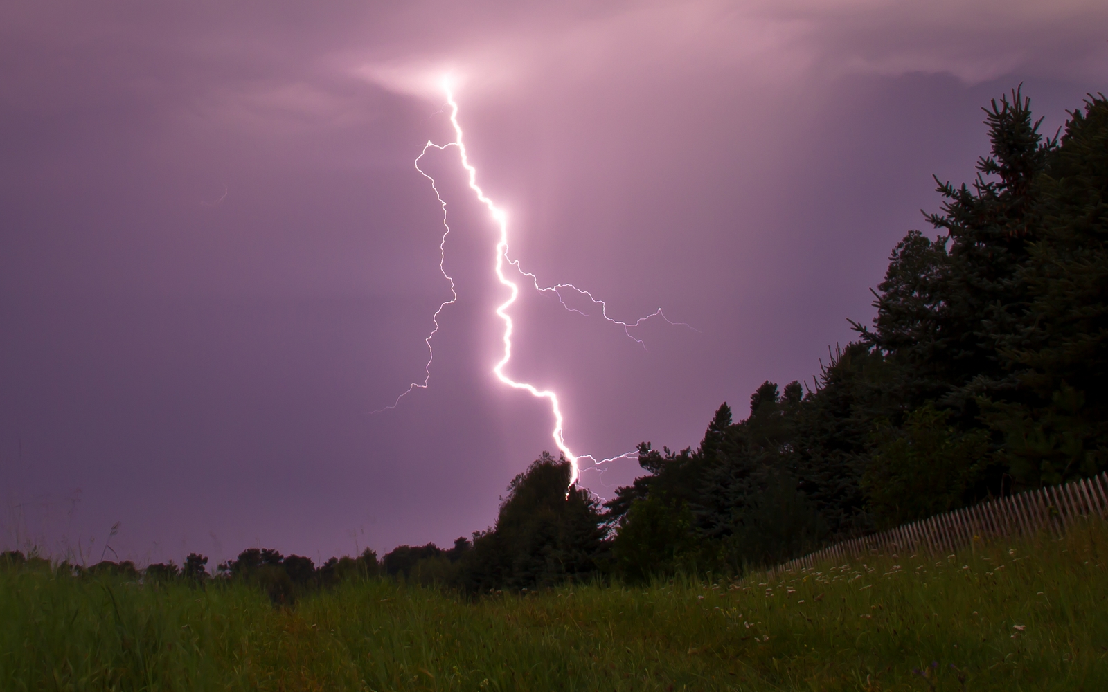 Gewitter in Lenz