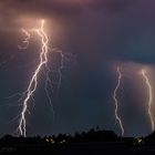 Gewitter in Leverkusen