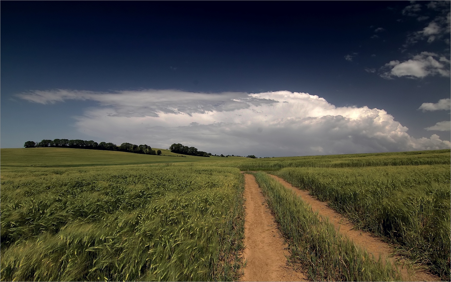 Gewitter in Ostsachsen