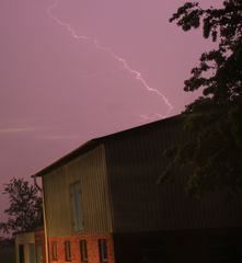 Gewitter in Prinzenmoor