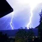 Gewitter in Schaffhausen (CH) am 14.07.2009