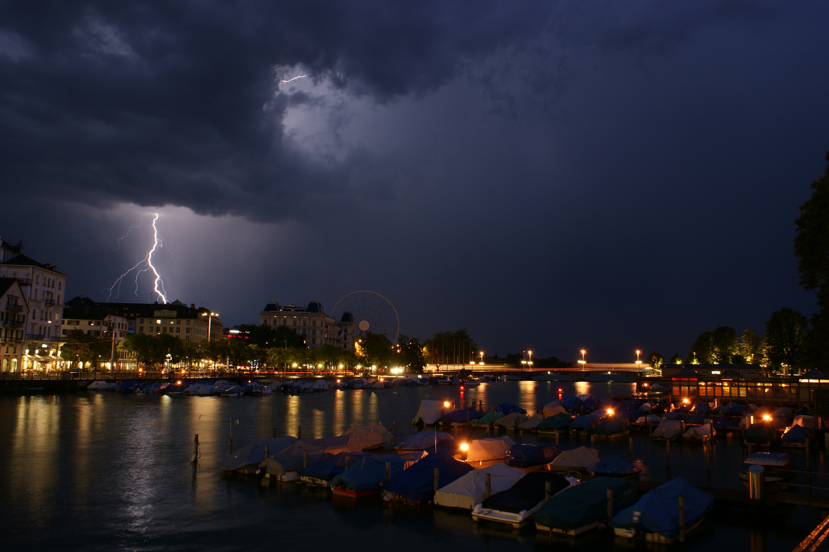 Gewitter in Zürich