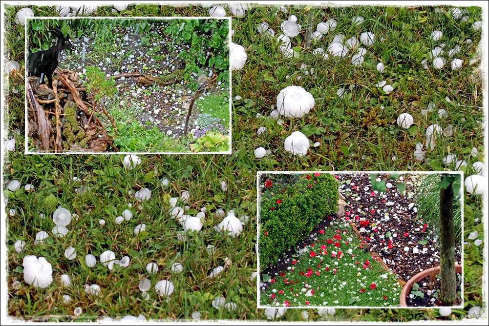 Gewitter mit Hagel