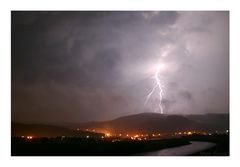 Gewitter nachts um 1:00 Uhr