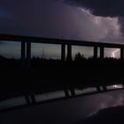 Gewitter nahe der Rottachbrücke