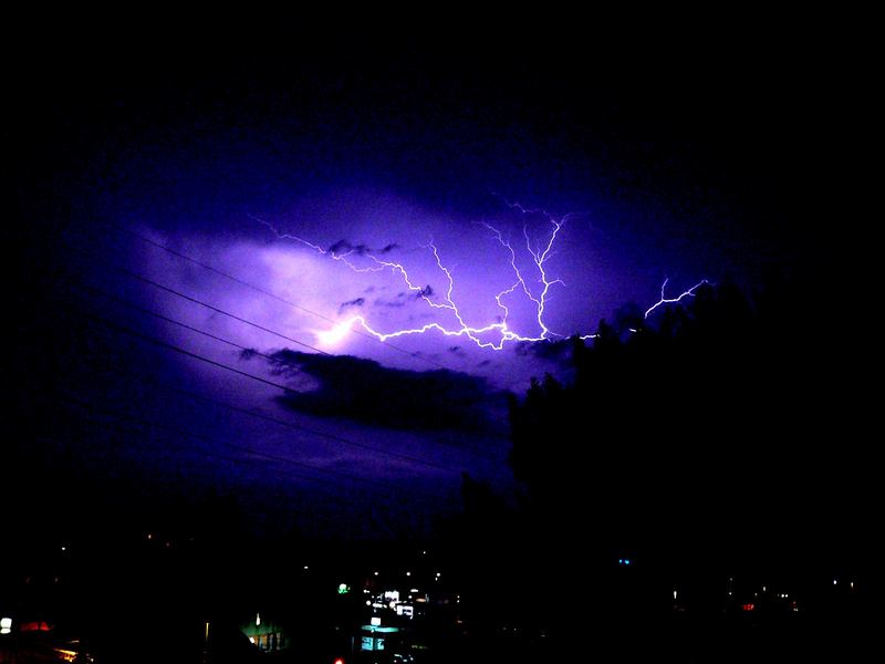 Gewitter ohne Regen