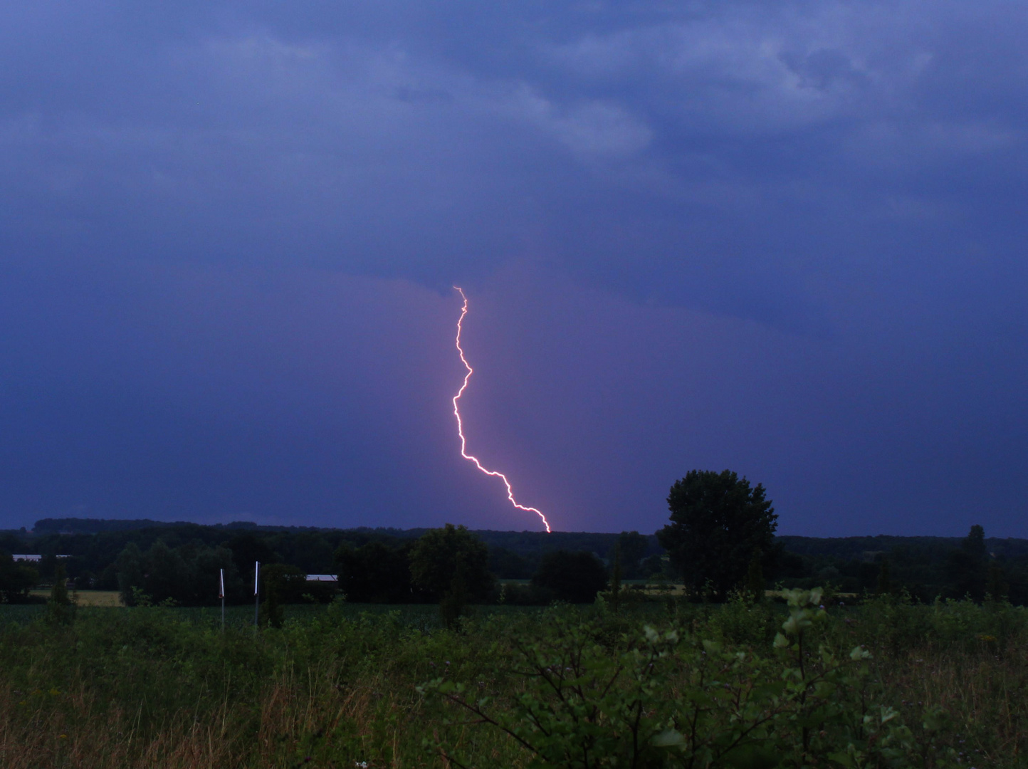 Gewitter, Rosendahl, 06-07-2014