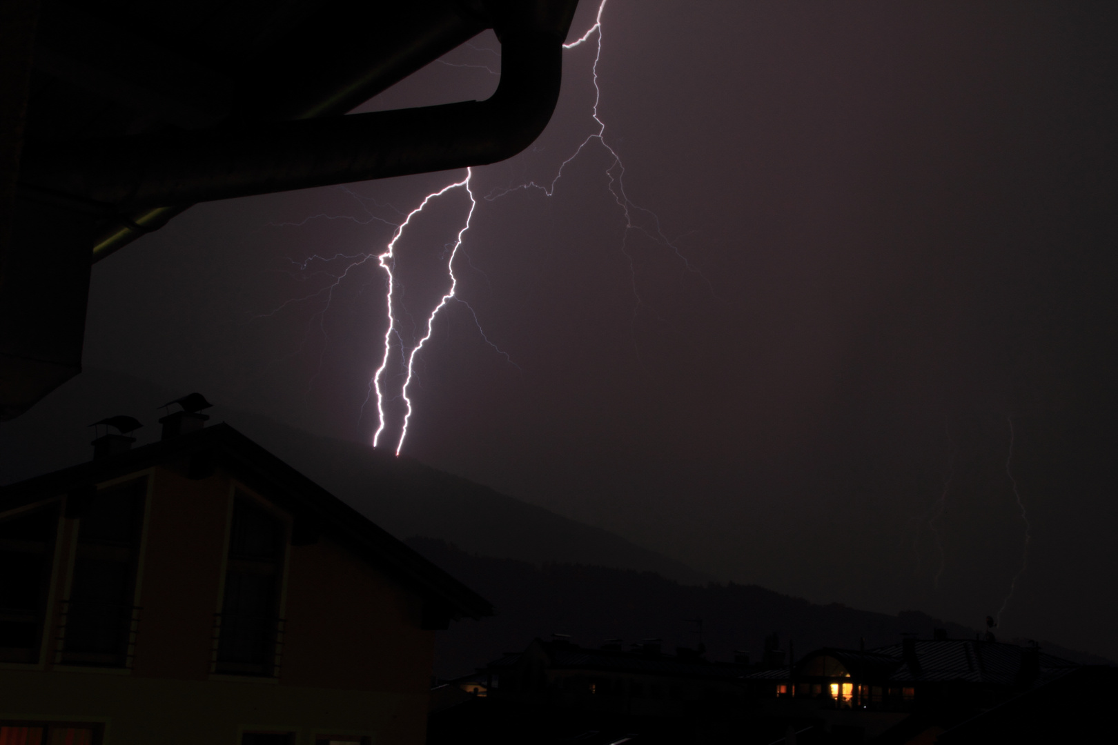 Gewitter rund um Wattens (Tirol)