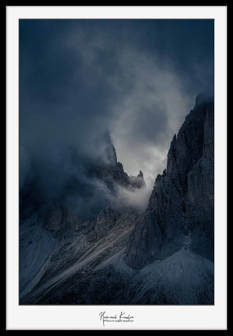 Gewitter Sturm in den Dolomiten