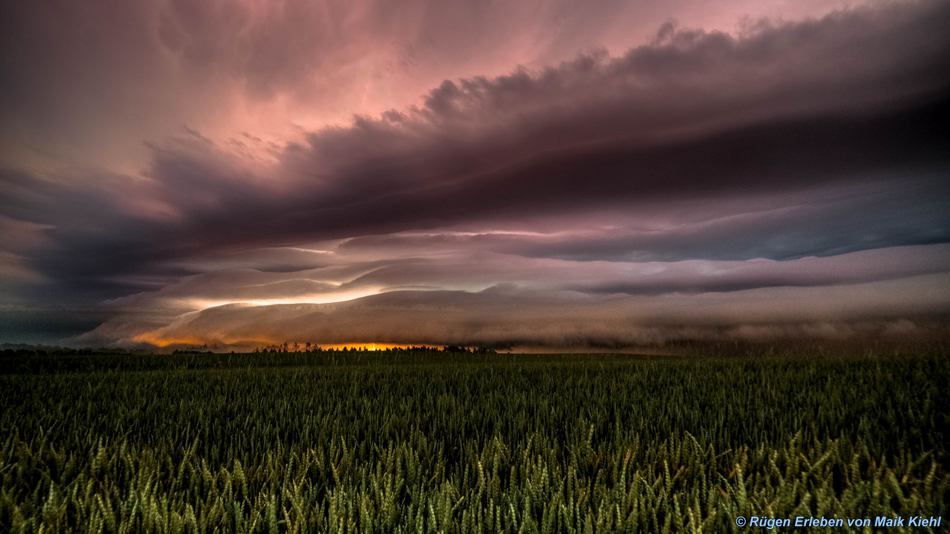 Gewitter Superzelle über Rügen